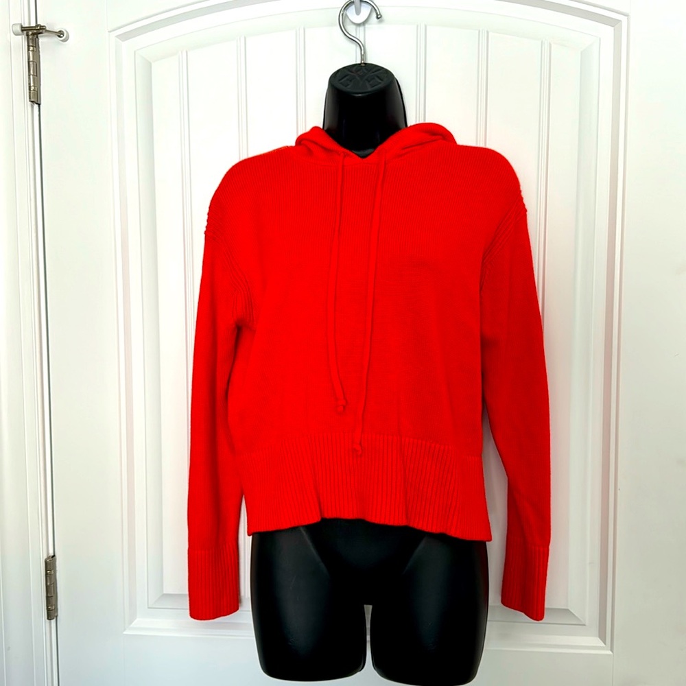 Lululemon Red/Orange Hooded Sweater